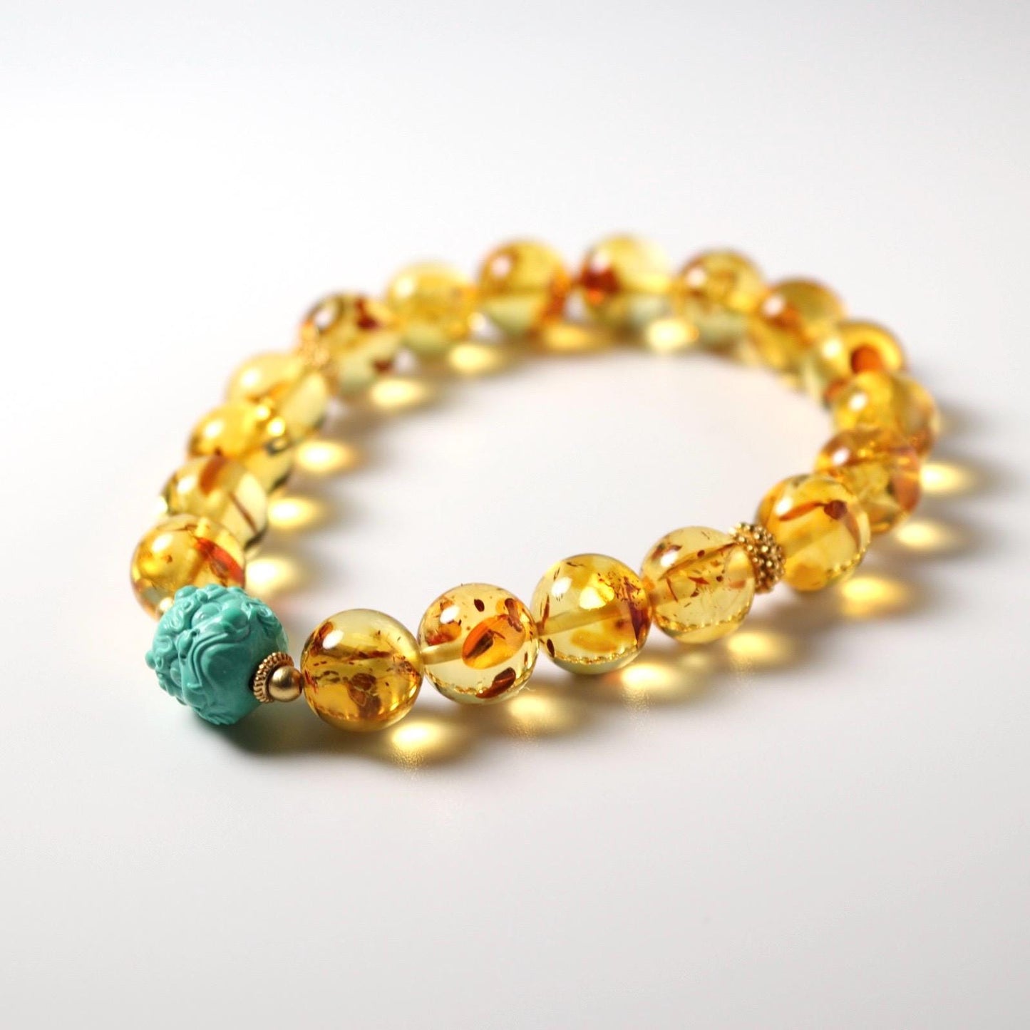 Baltic Amber bracelet 10mm 蜜蜡手串
