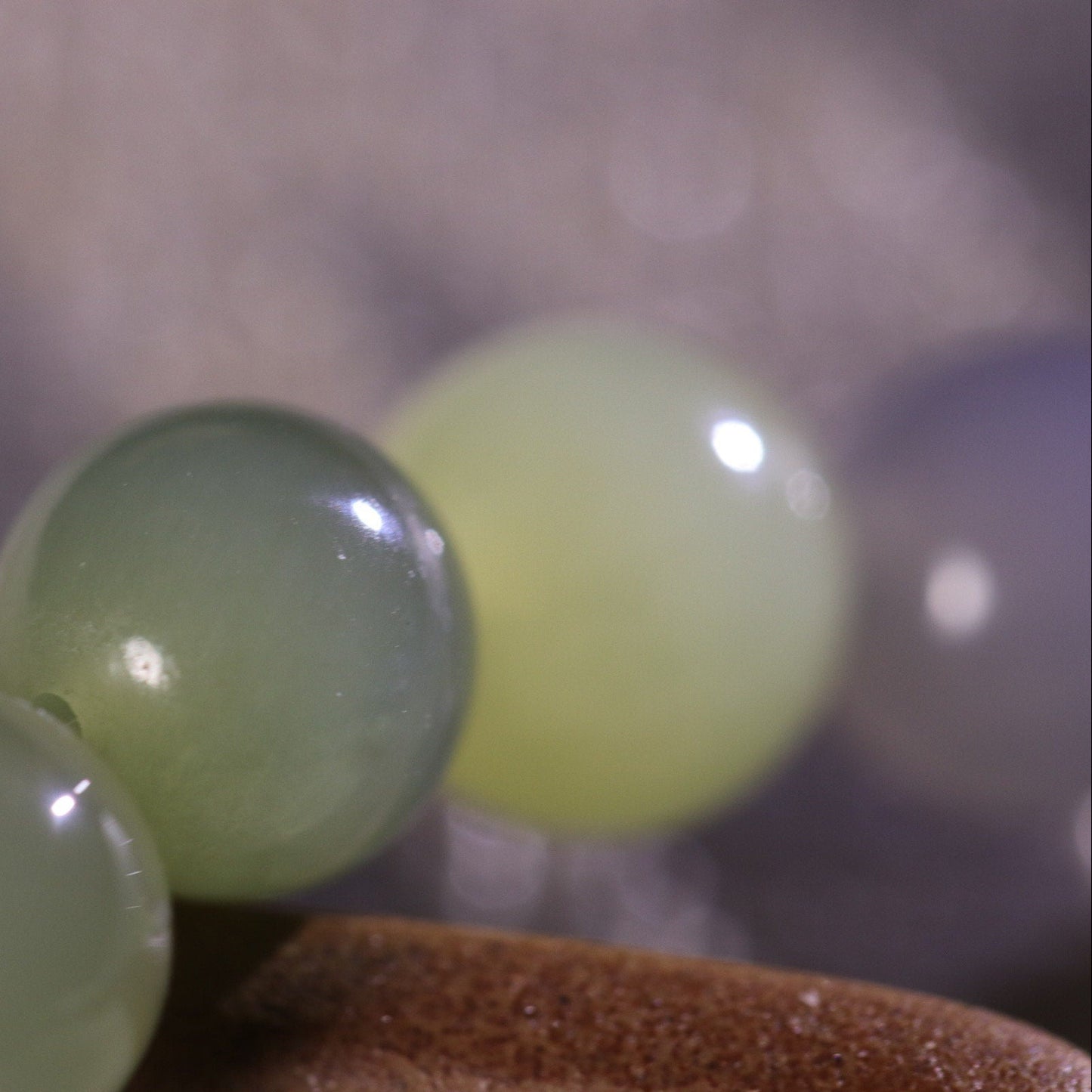 Premium pastel color multi color nephrite bracelet