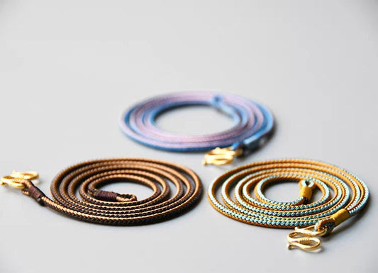 handmade cord necklace fixed length 2.5 mm thick allergen free