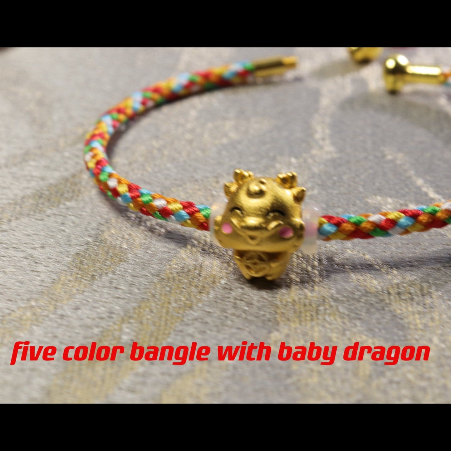 Chinese cord braided bracelet bangle