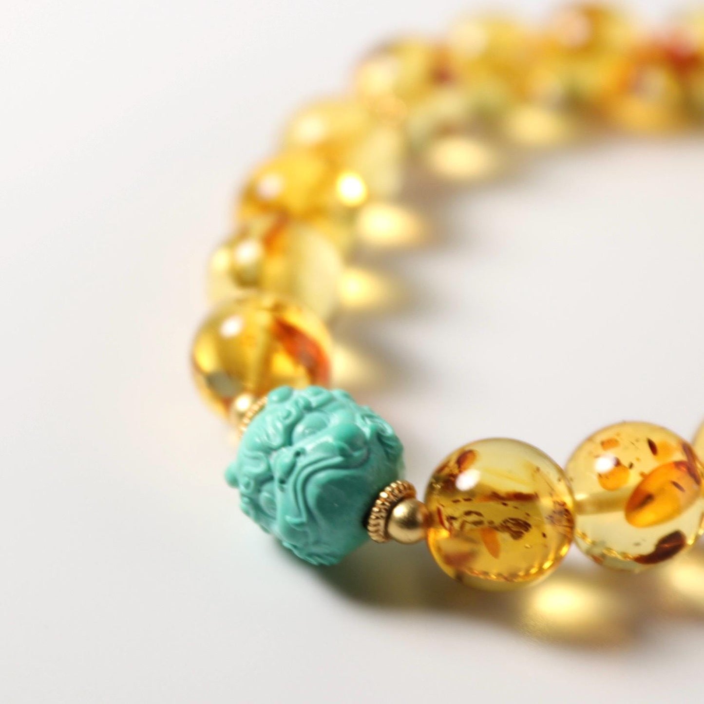 Baltic Amber bracelet 10mm 蜜蜡手串