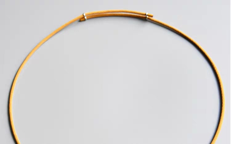 handmade adjustable cord necklace 3 mm allergen free with w hook