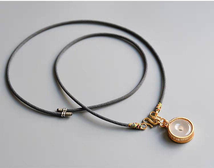 handmade adjustable cord necklace 3 mm allergen free with w hook