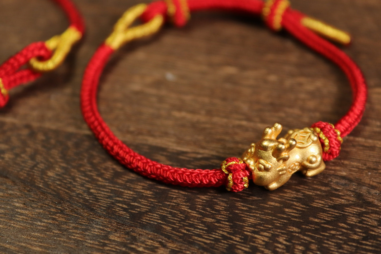 Handmade Red cord bracelet  allergen free